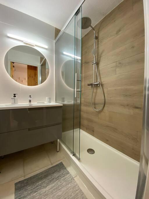 Appartement 4 Pers Grande Terrasse Vue Pistes Ski แซ็งต์-ชาเฟรย์ ภายนอก รูปภาพ