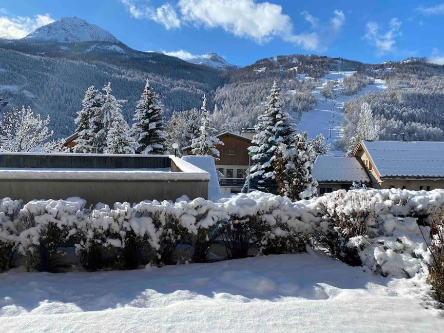 Appartement 4 Pers Grande Terrasse Vue Pistes Ski แซ็งต์-ชาเฟรย์ ภายนอก รูปภาพ
