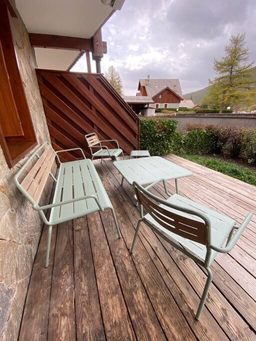 Appartement 4 Pers Grande Terrasse Vue Pistes Ski แซ็งต์-ชาเฟรย์ ภายนอก รูปภาพ